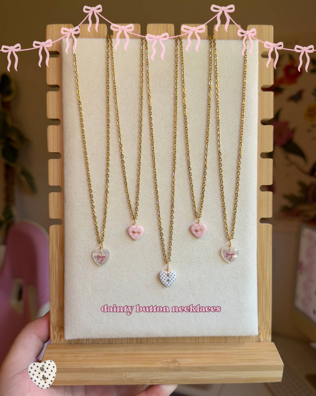 Button Necklace’s