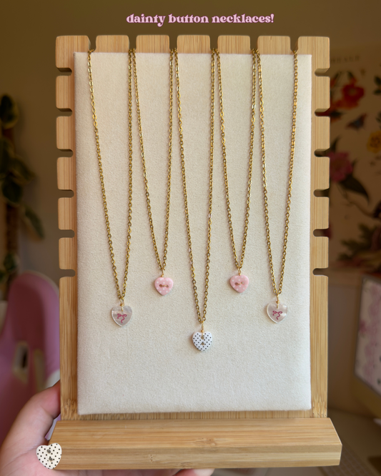 Button Necklace’s