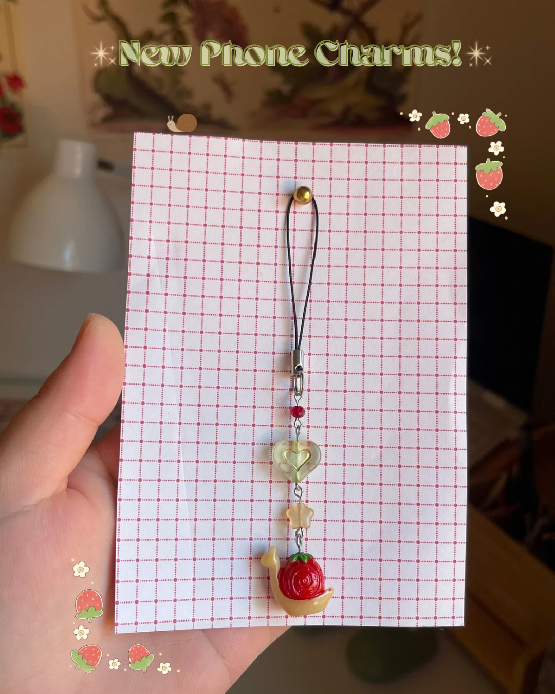 add on a phone charm!